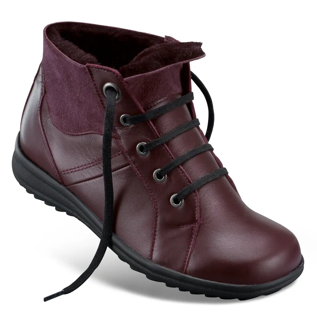 DAMEN - Stiefelette UTE bordeaux
