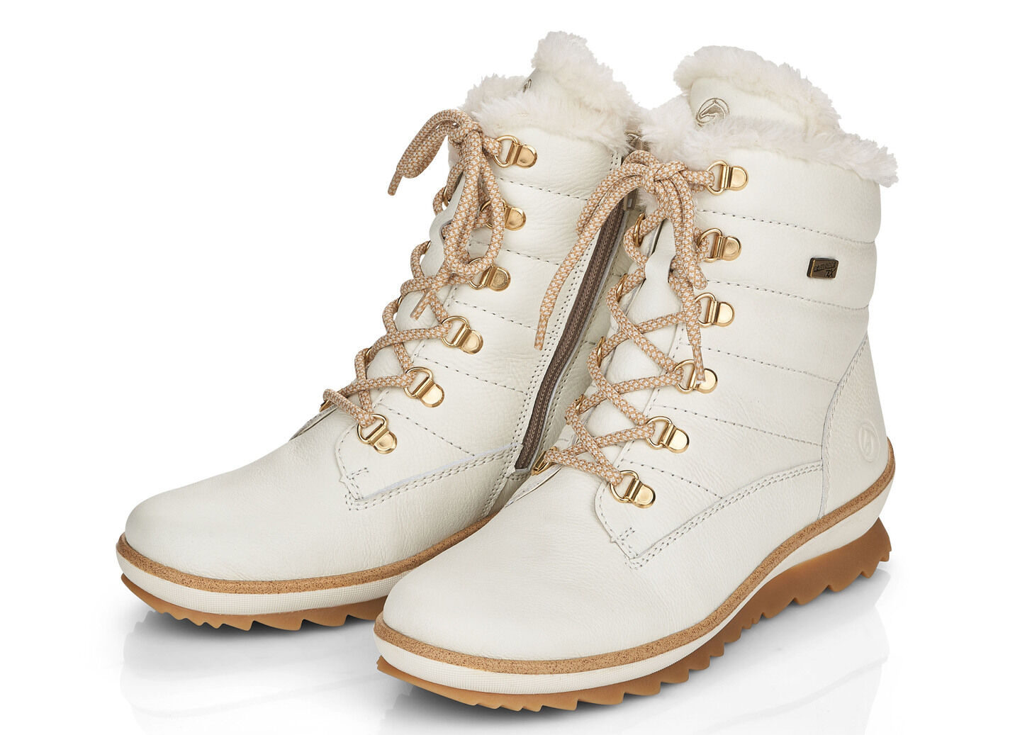 Remonte, gefütterte Damen-Stiefeletten, Winterschuhe, Weite G, mit Lammwolle