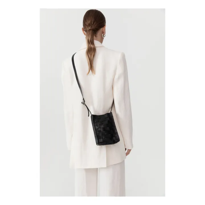 St Agni Porte Téléphone Boxy Sling Pouch | Noir