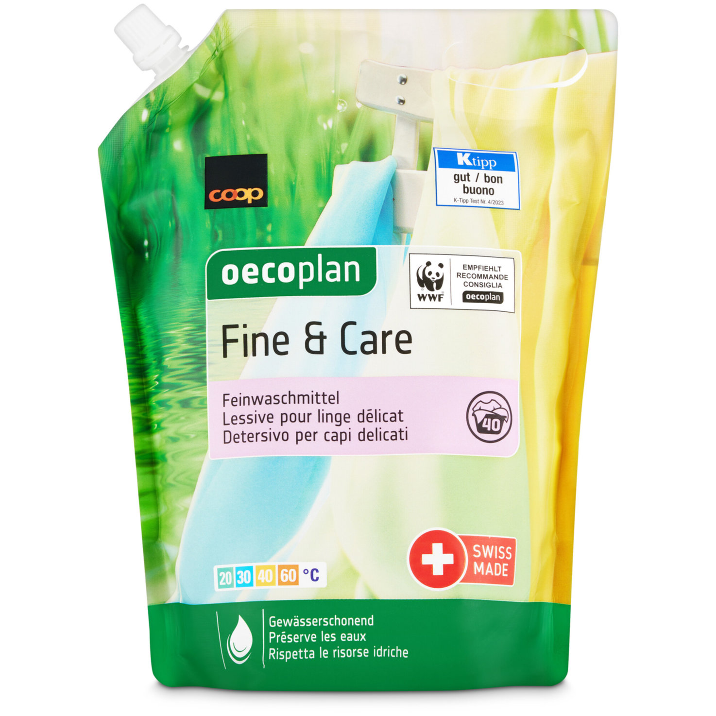 Oecoplan Feinwaschmittel 40 Waschgänge
