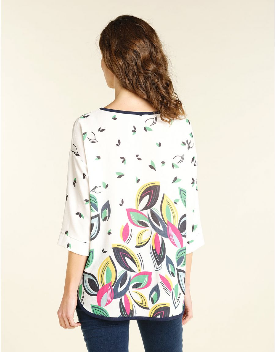 Blouse large écrue