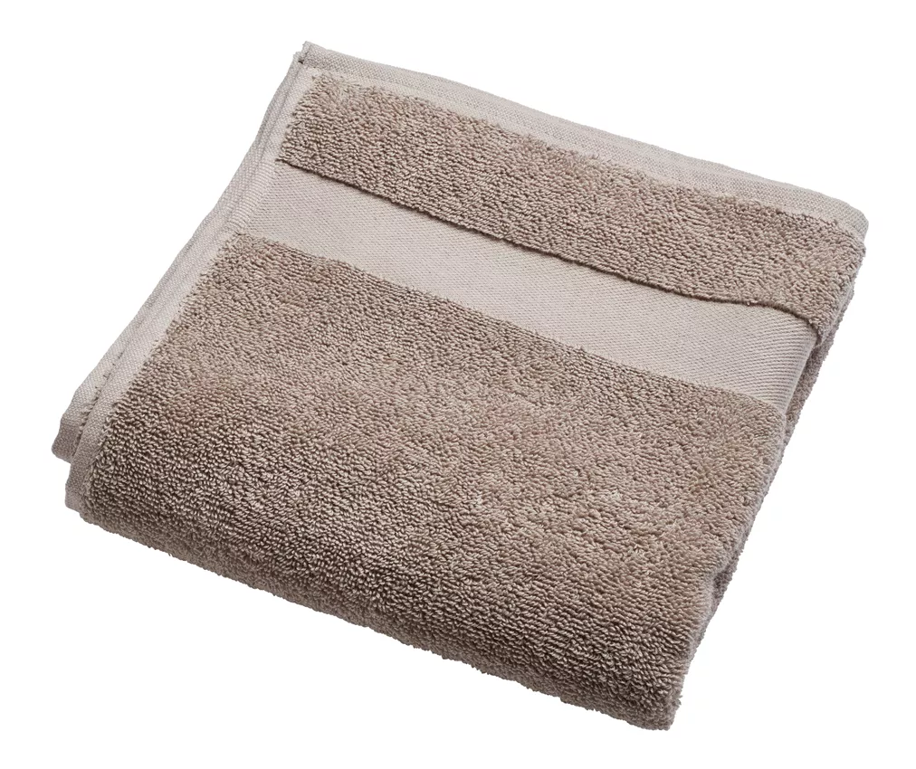 (6-tlg. Set) Baumwoll Frottierset Fresco Frottee Badezimmer Tücher inkl. Gästetuch / Handtuch / Duschtuch - Taupe