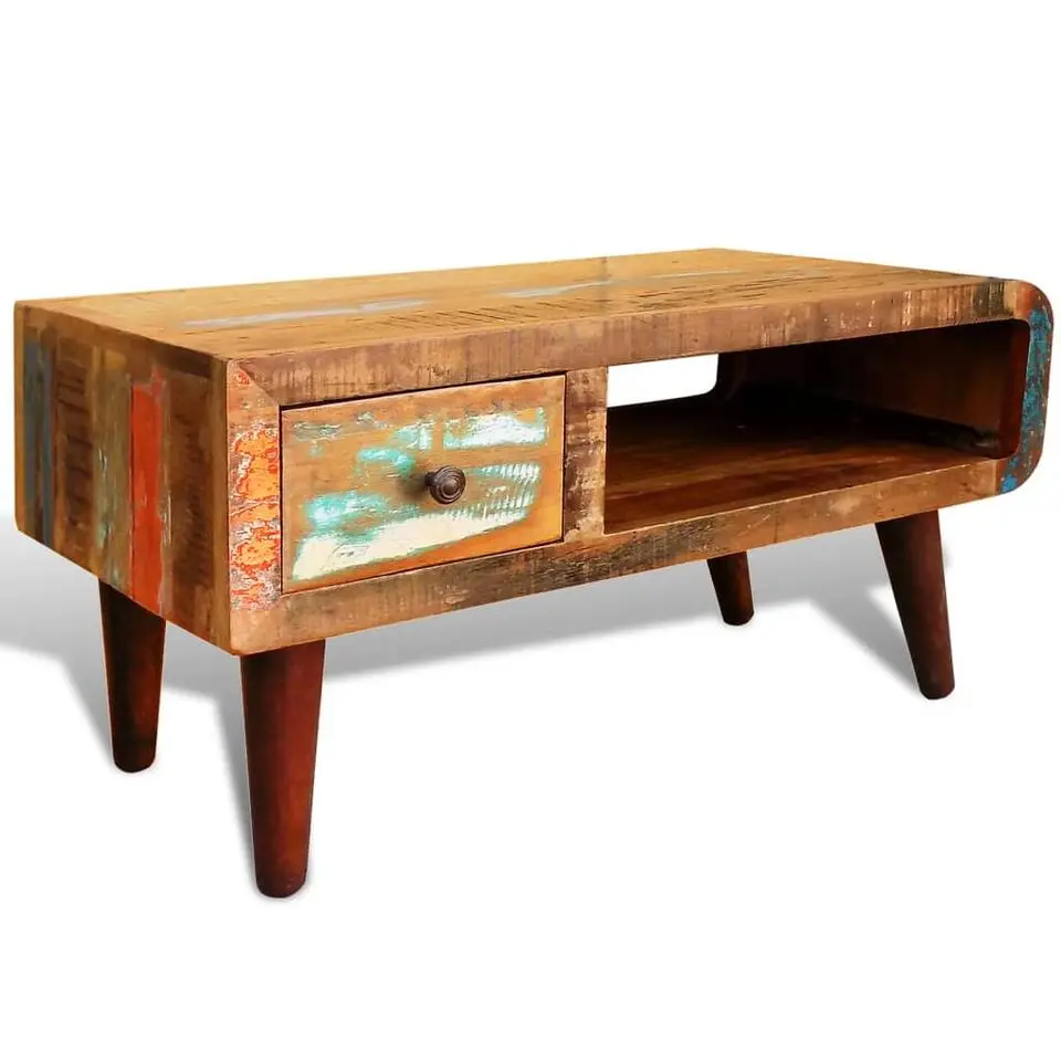 vidaXL - Salontafel - Bruin - Hout