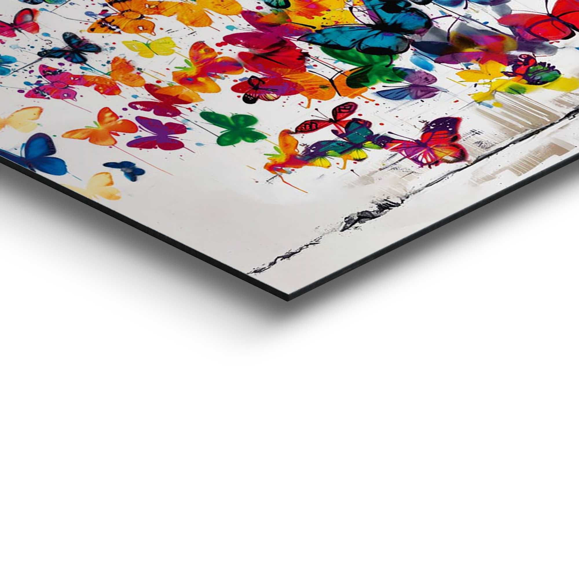 Reinders! Deco-Panel »Graffiti-Schmetterlinge« Teenager Zimmer - Mehrfarbig - MDF - Street Art - 90x30 cm
