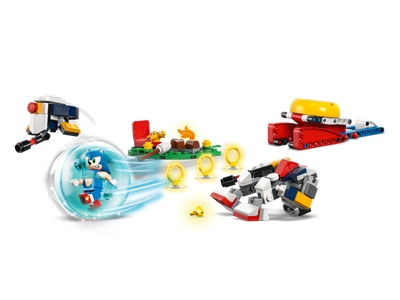 LEGO Sonics krachtmeting bij het kampvuur (77001)