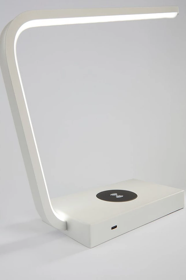 NICI bordlampe LED oppladbar/ladefunksjon