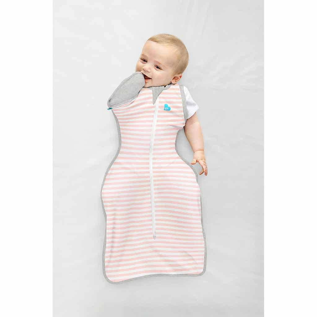 overgangsslaapzak Fase 2 TOG 1.0 Pink/Grey streep