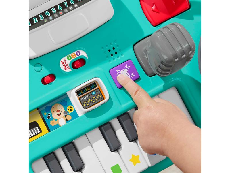 Fisher-Price Beschäftigungsspielzeug DJ Spieltisch Lernspass Mixspass DJ-Tisch-Aktivitätszentrum
