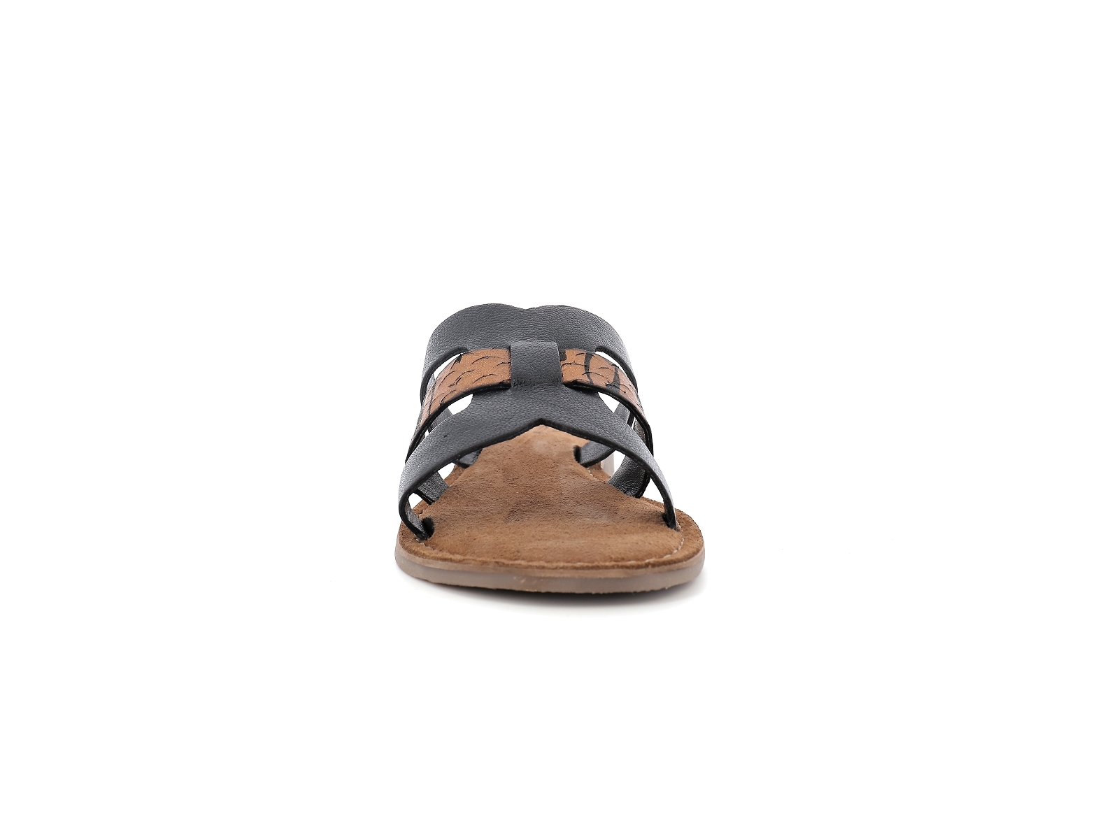 Metamorf ose-LACKY Cuir Noir