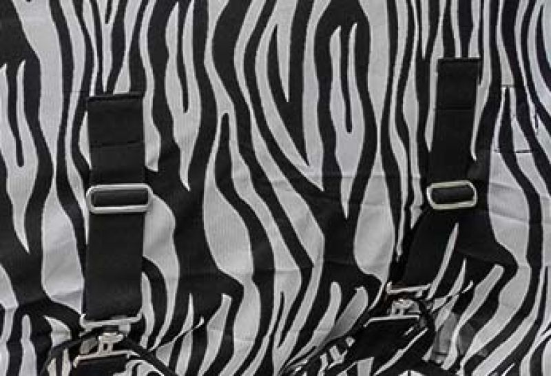Waldhausen Vliegendeken - Zebra - Paardendeken - Zebra - 145/195