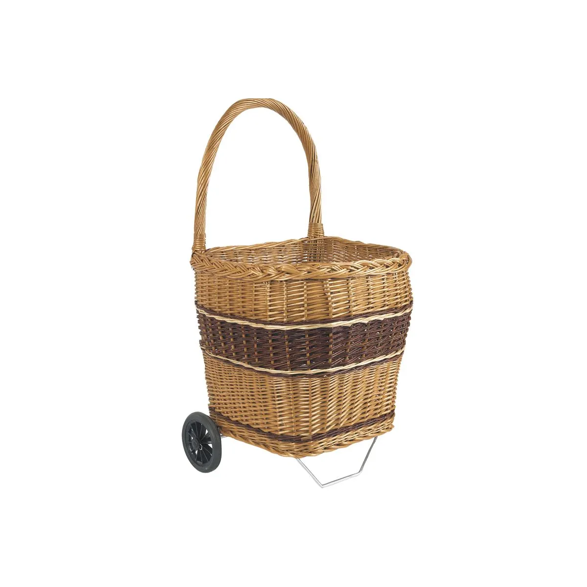 Aubry Gaspard Chariot à bûches Osier