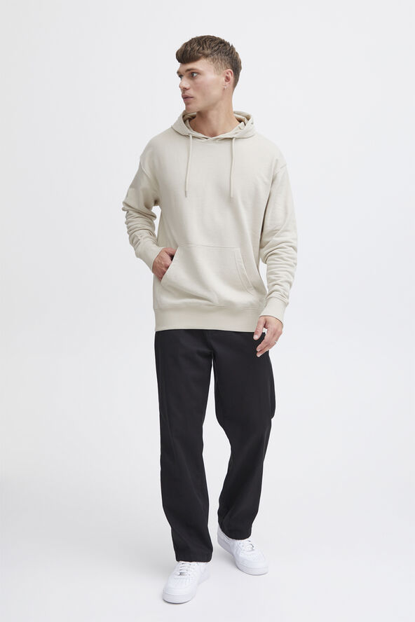 !Solid SDLENZ HOOD UB Sweatshirt Oatmeal
