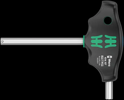 Wera 05023354001, T-håndtag unbrakonøgle, Metric, 1 stk, 10 mm, 10 cm, 2 cm