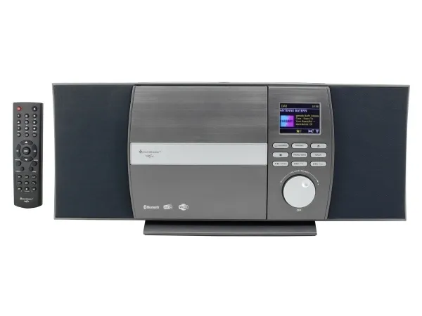 Soundmaster ICD1010AN, 10 W, FM, 3,5 mm, Grå, 230 V, 50 Hz