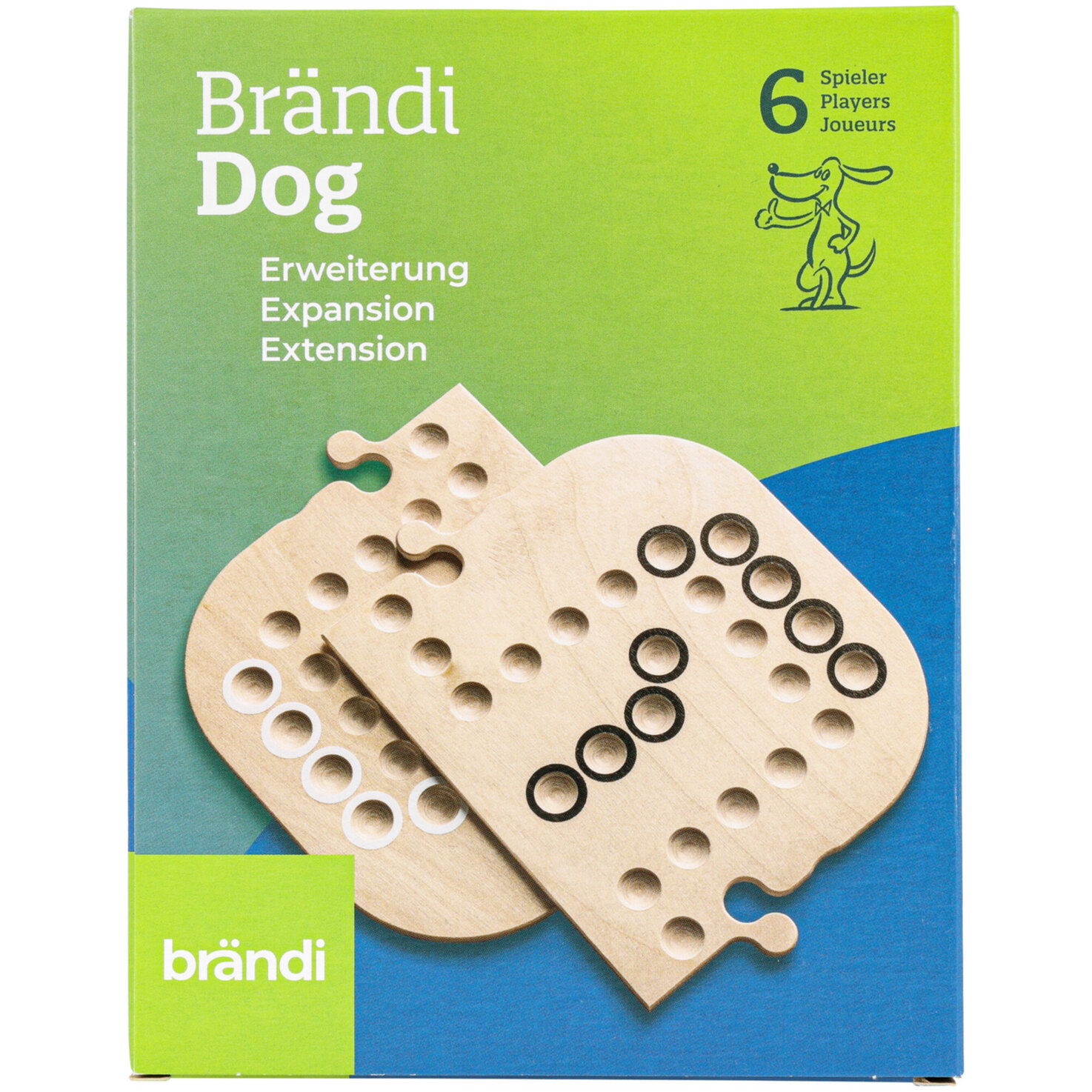 Brändi Dog 6 Spieler Erweiterung