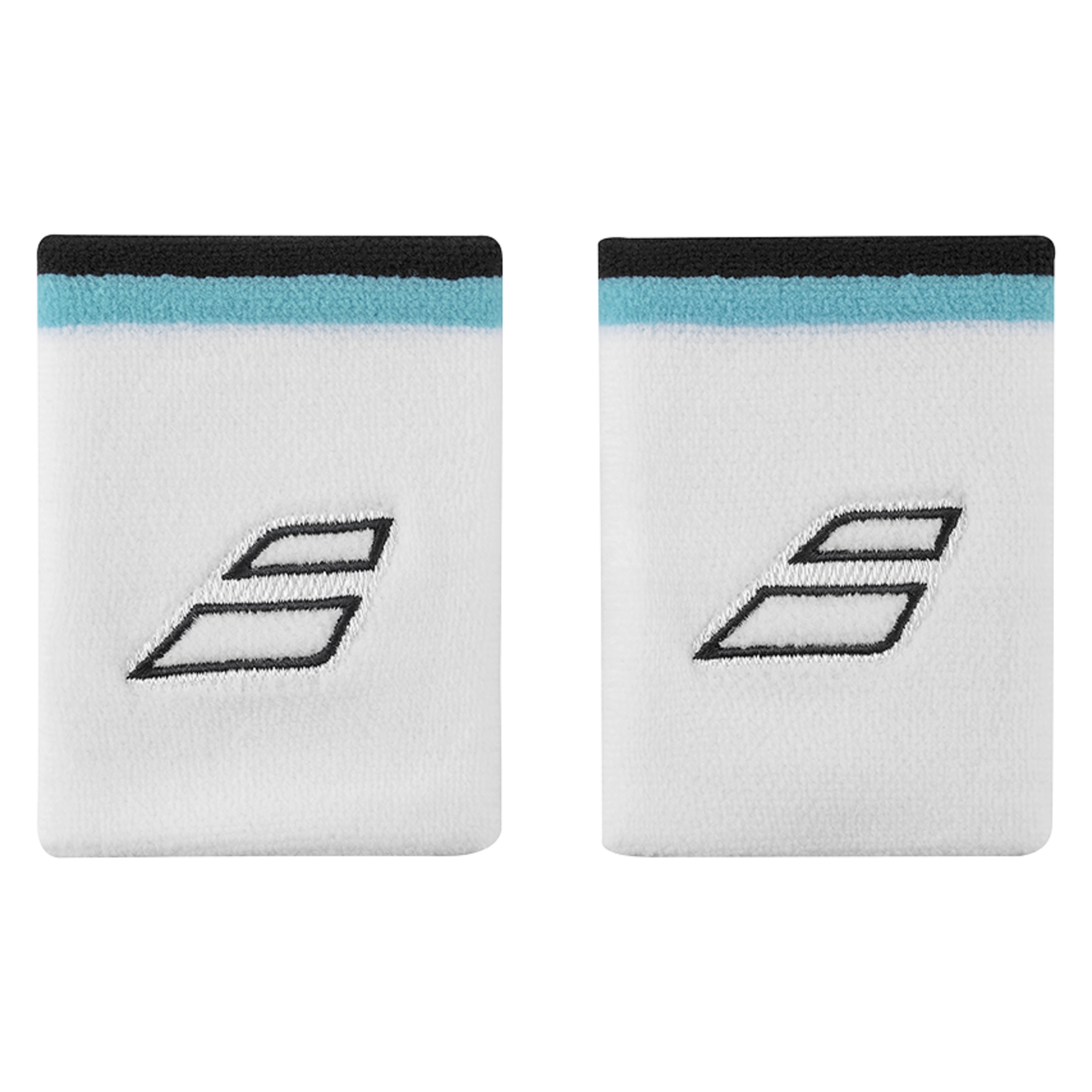Terry jumbo Wristband Unisex Weiß / Blau