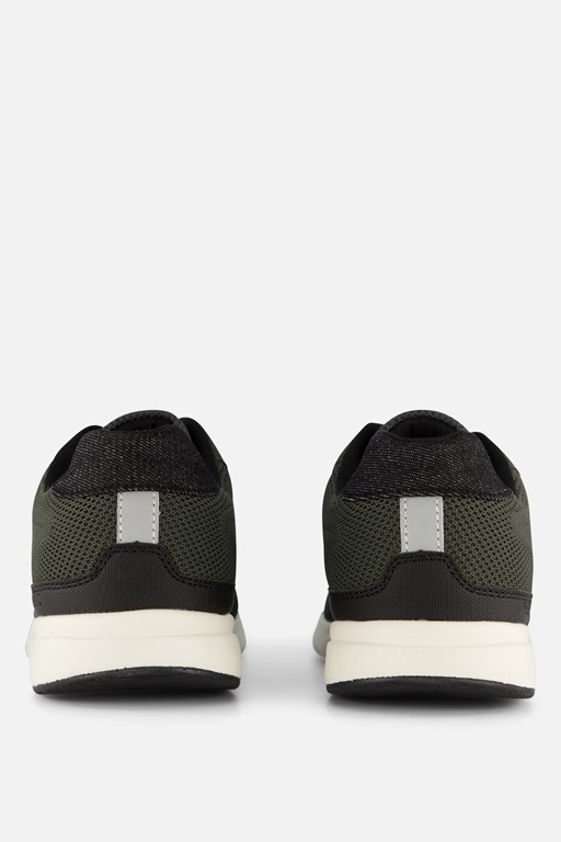PME Legend Dornierer Sneakers groen Textiel