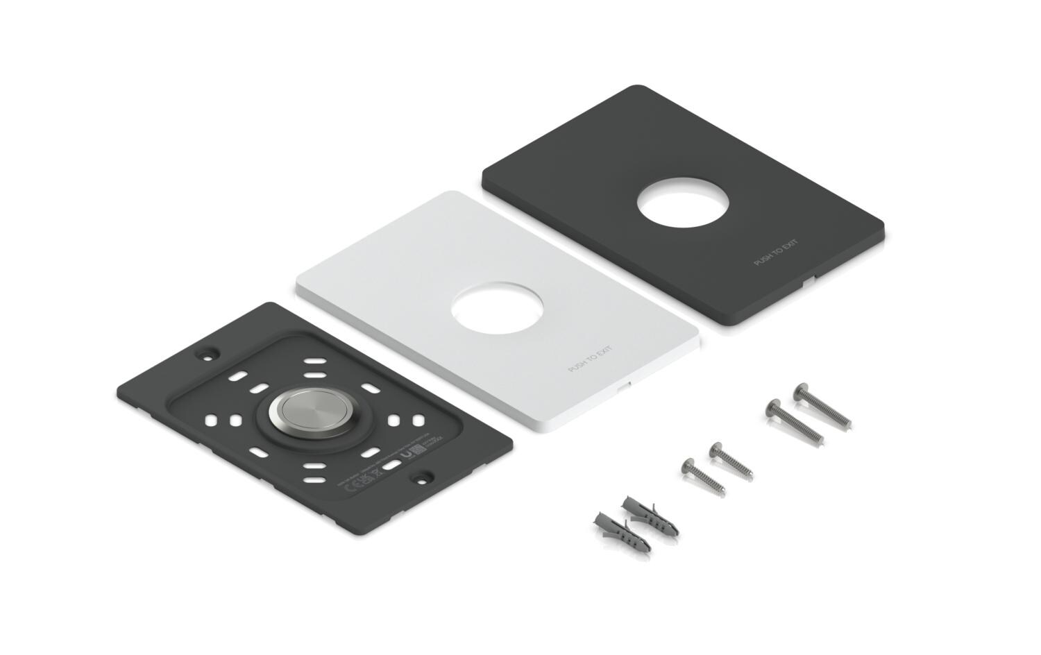 Access Button Push-to-ExitPush-to-Exit-Taste für UniFi Access Hubs entwickelt