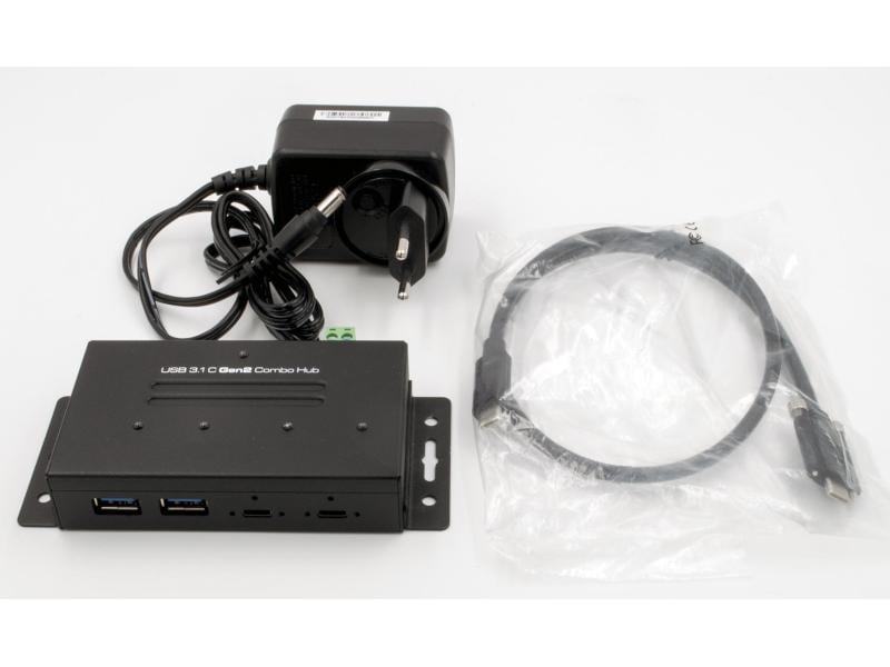 Exsys USB-Hub EX-1240HMVS 4-Port-USB-Hub mit Metallgehäuse