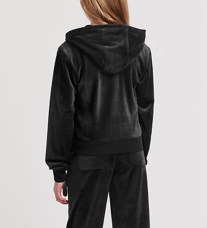 Juicy Couture Cardigan - Velours - Halan Oversized - Schwarz