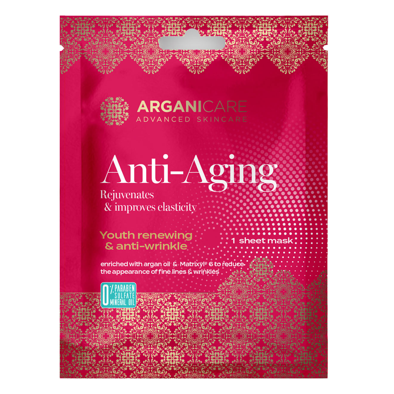 Arganicare Masque tissu anti-âge