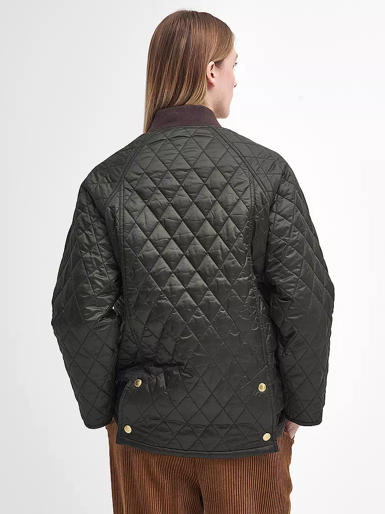BARBOUR Leichtsteppjacke SPORT BEADNELL QUILT olive