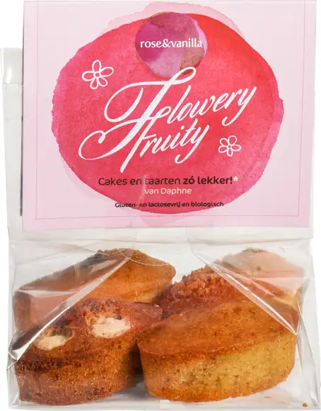 Flowery fruity cakejes