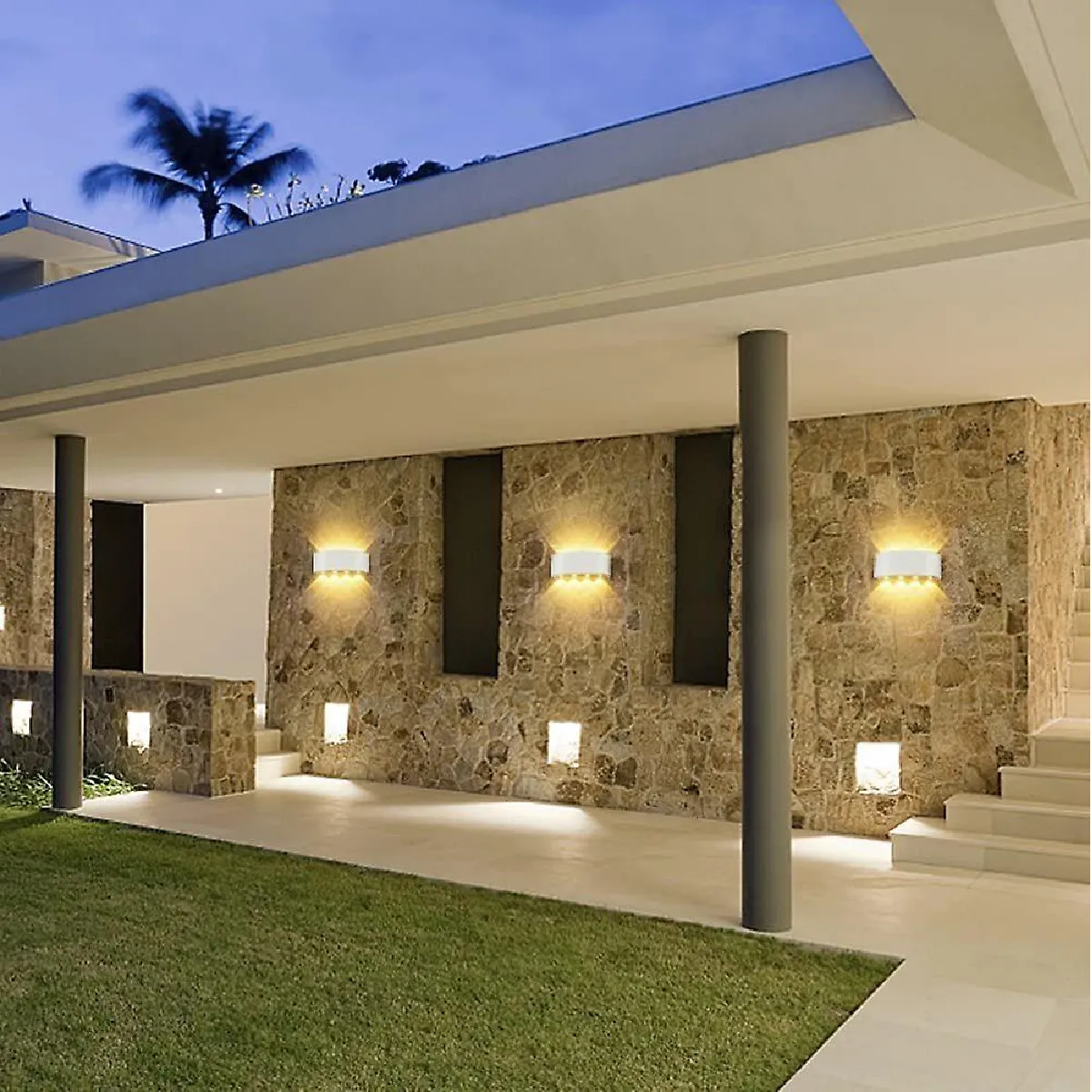 Universal Lumière murale LED, 8W, Blanc chaud