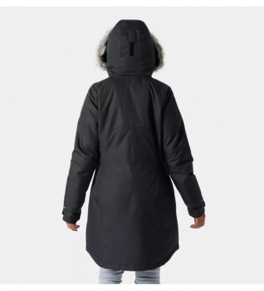 Casaco longo Columbia Suttle Mountain em plumas sintéticas, preto