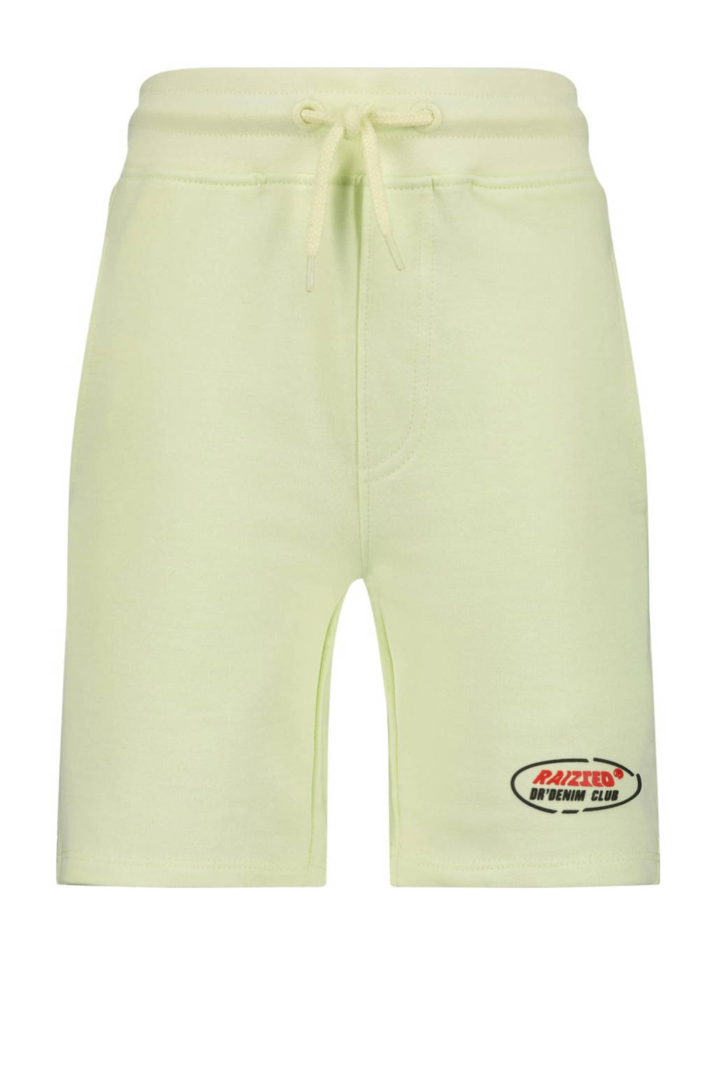 Raizzed regular fit sweatshort Rallingthon licht limegroen