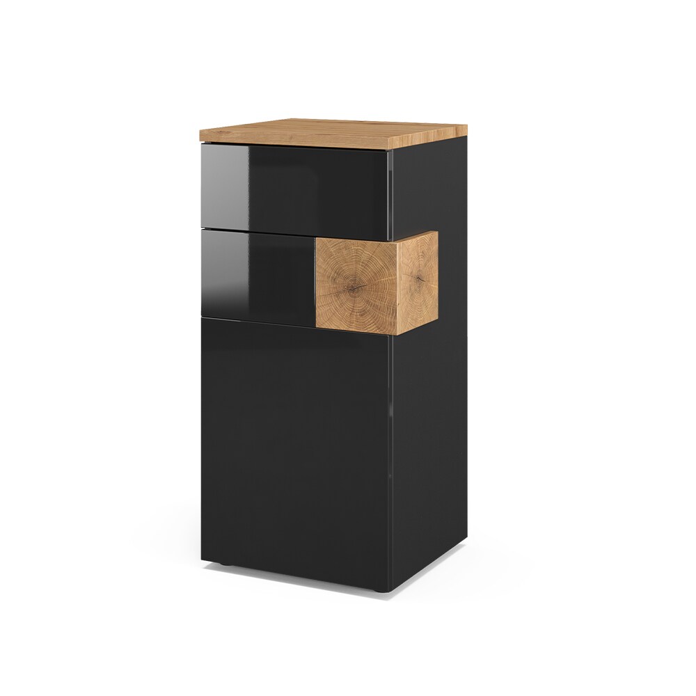 Vicco Midischrank Badschrank Badezimmerschrank Eden 2 Fächer Tür Schublade ANT