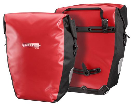 Paire de Sacoches de Porte-Bagages Ortlieb Back-Roller City 40L (2x20L) Rouge Noir