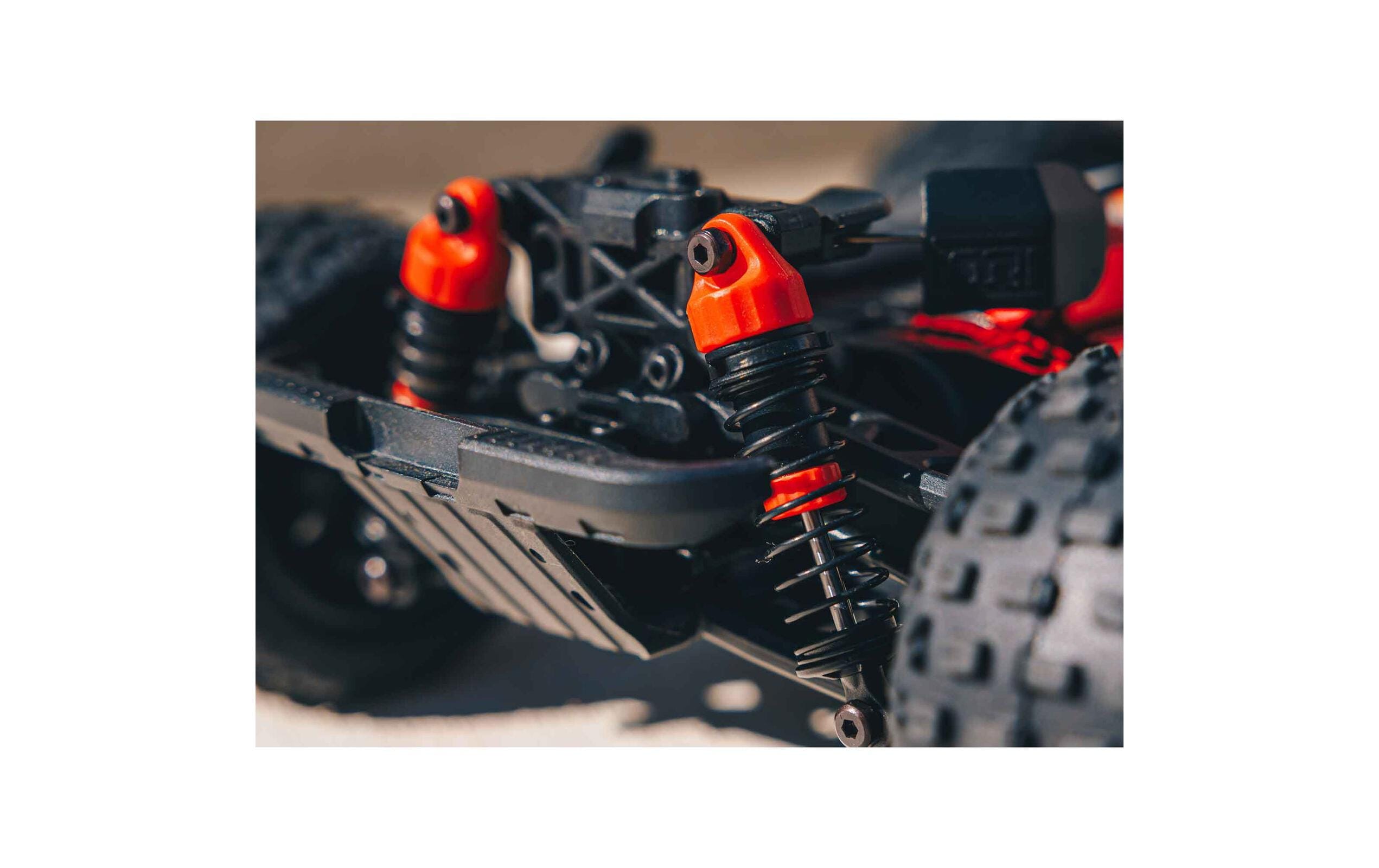 Monster Truck Granite Grom Mega 380 Blau, RTR, 1:18<br>Robuster 4wd mini Monstertruck mit Spektrum Technik