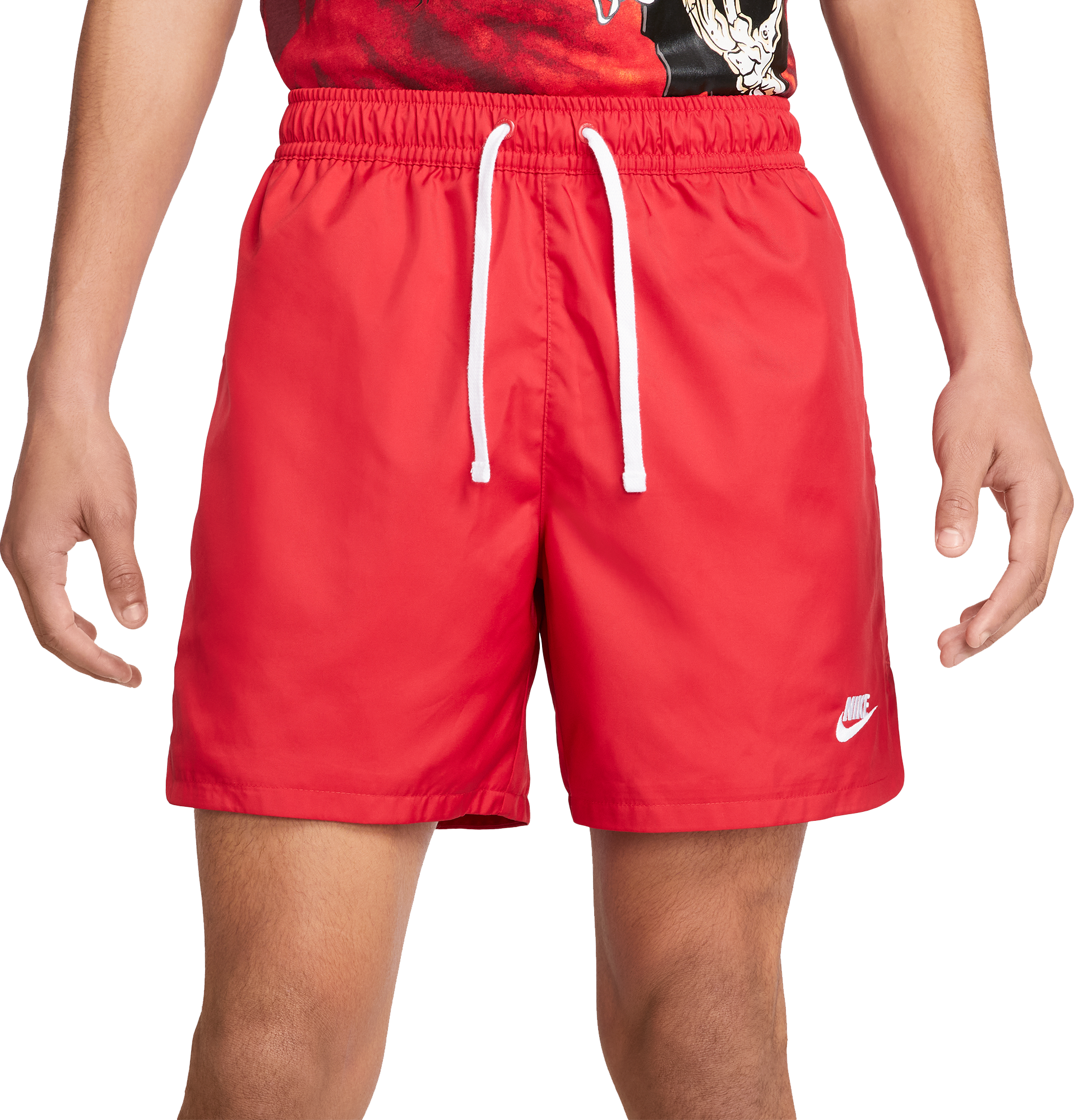 Nike Woven Lined Flow Short Rot Weiss F657