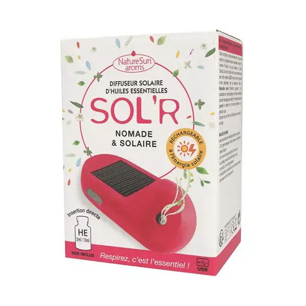 Difusor de aromas NatureSun SOL'R Rosa