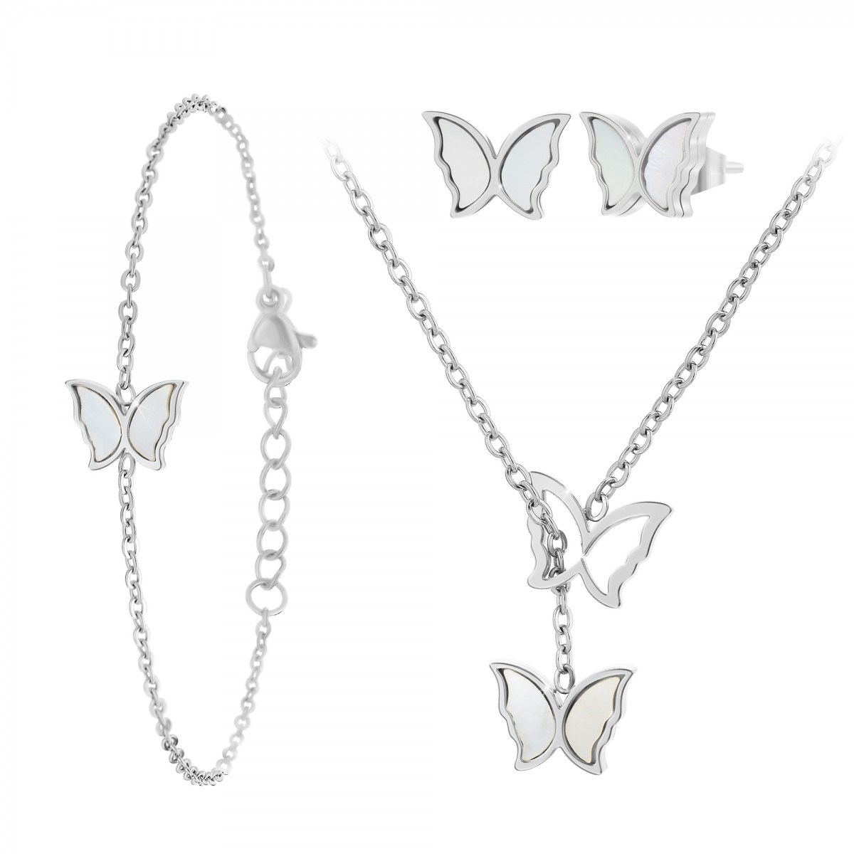 Parure papillon SC Crystal