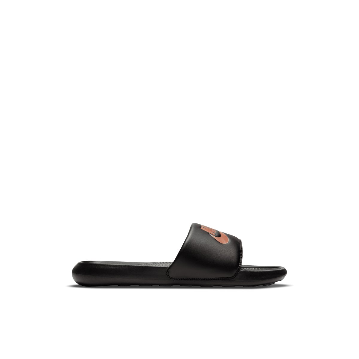 NIKE-Victorione-l-Sandales athlétiques à glissière - Talon plat - Autre Noir