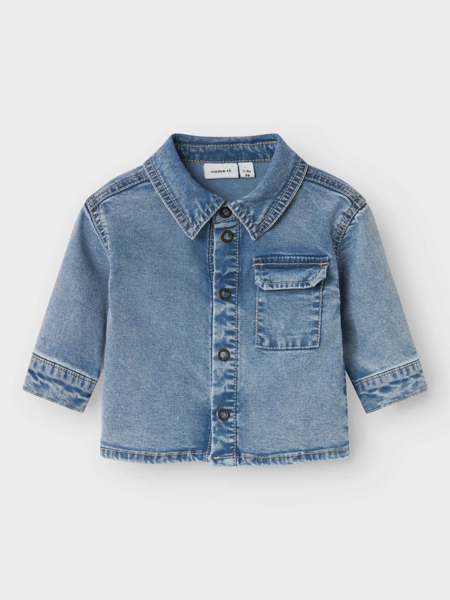 Knud Denim Long Sleeve Shirt