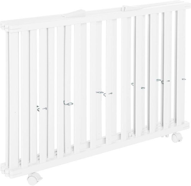 roba® Laufgitter »Little Stars, weiss, 74x100 cm« mit Folienboden