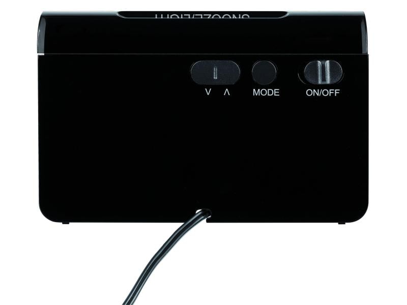 TFA Dostmann Funkwecker Icon Schwarz, Rot Digitaler Funkwecker