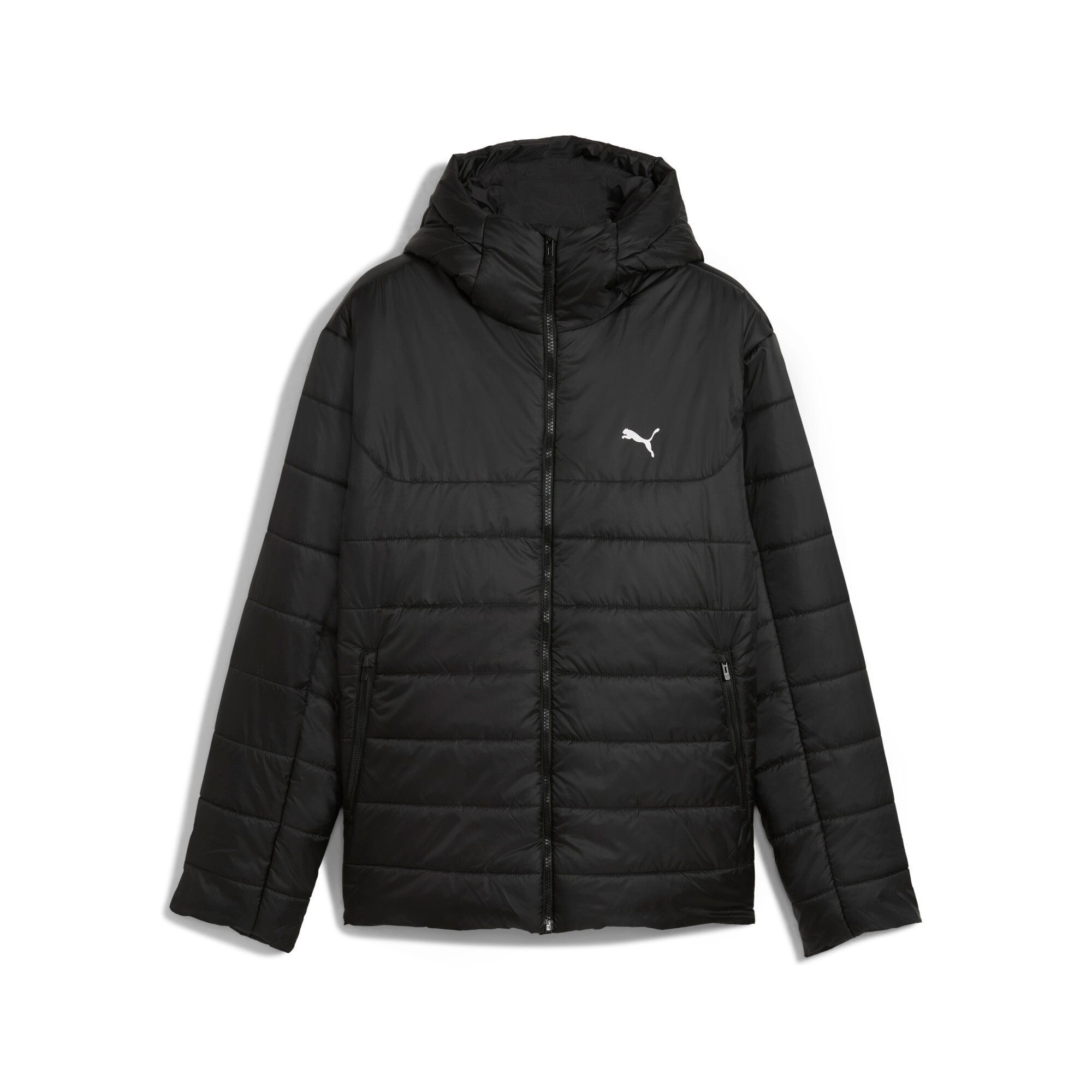 PUMA Winterjacke »ESS HOODED PADDED JACKET« mit Kapuze