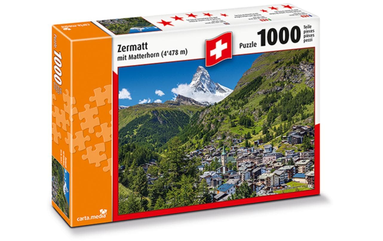 Puzzle ZermattPuzzle im Format 70 x 50 cm