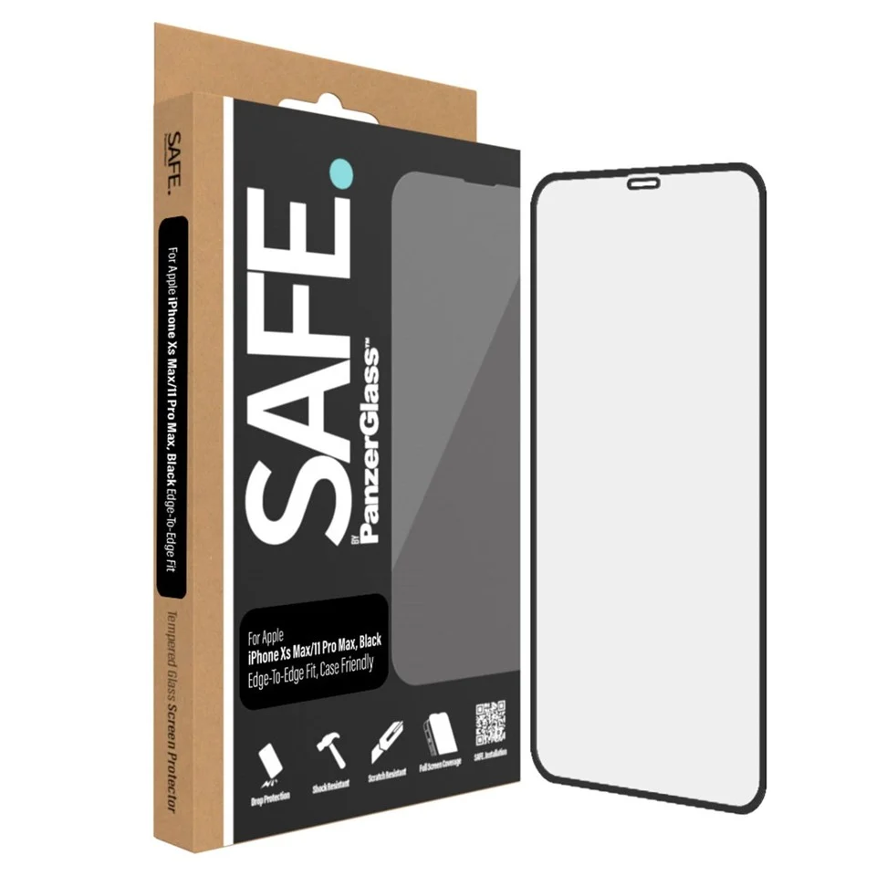 SAFE by PanzerGlass - Screen Protector - Apple iPhone Xs Max , 11 Pro Max - Edge-to-Edge