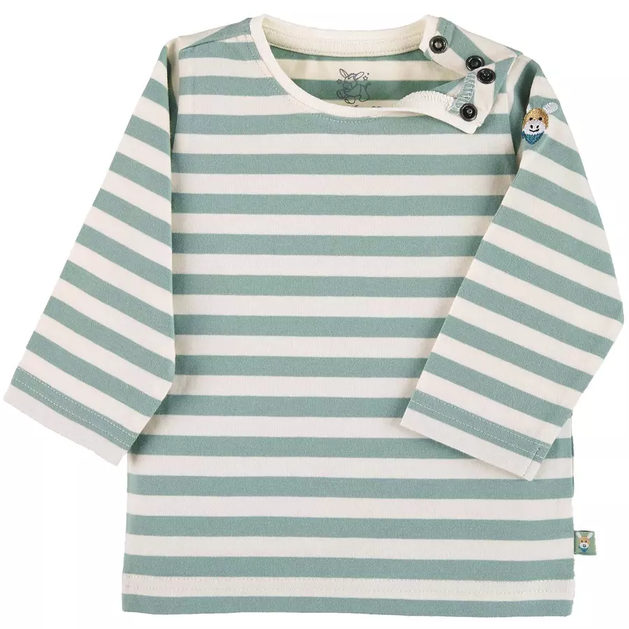 Sterntaler Langarm-Shirt Emmi grün gestreift