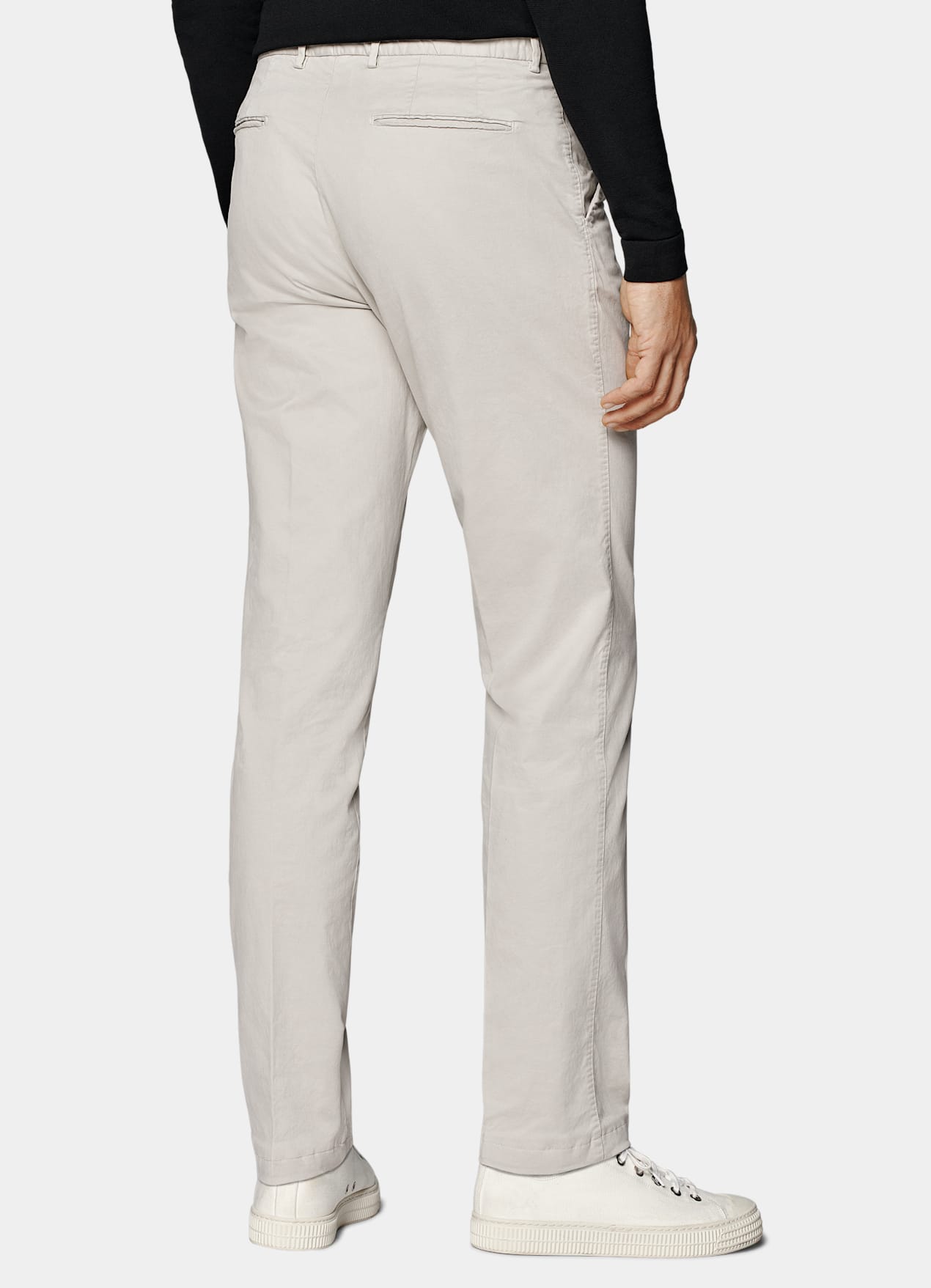 Chino Slim Leg Straight marron clair