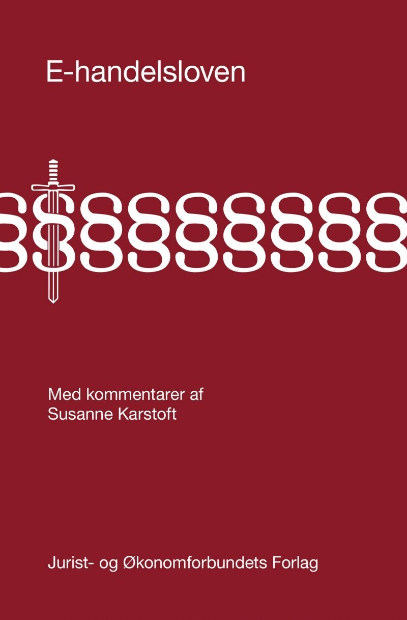E-Handelsloven - Susanne Karstoft - Bog