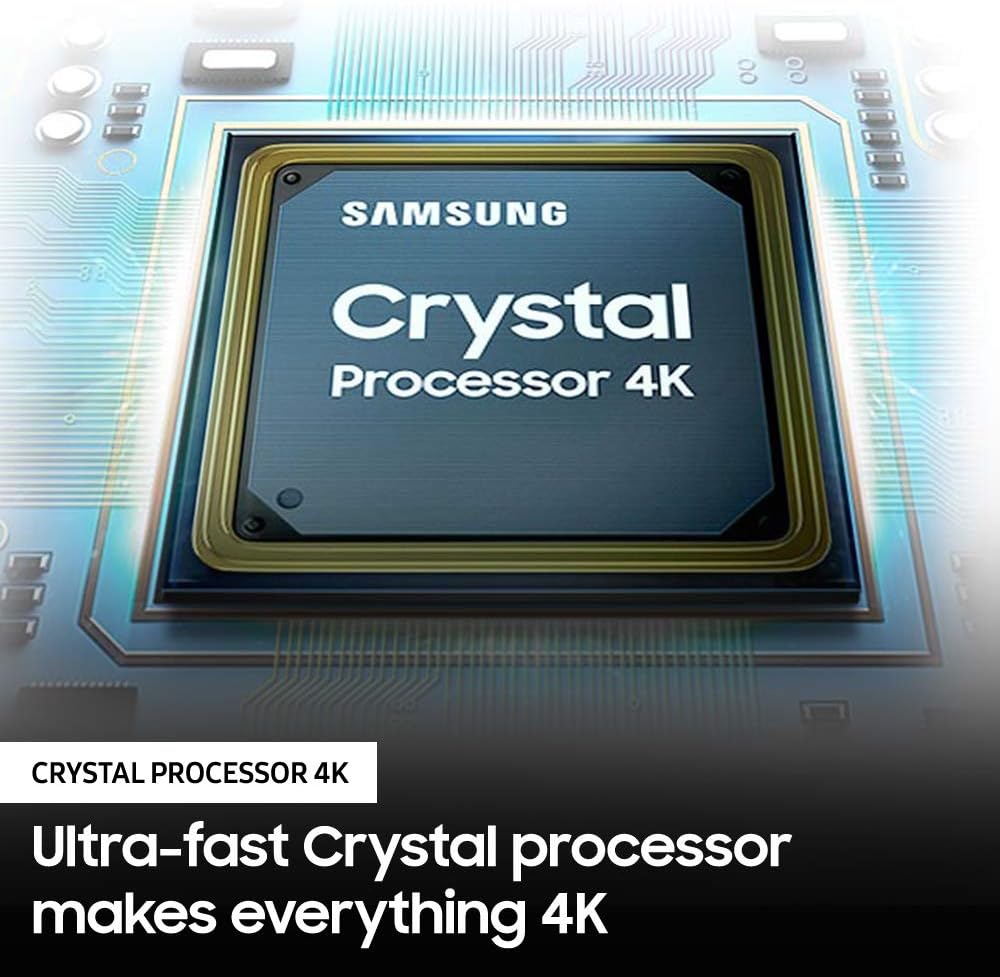 Samsung Crystal UHD Série TU-8000 de 65 polegadas - Smart TV 4K UHD HDR com Alexa integrada (UN65TU8000FXZA, modelo 2020)