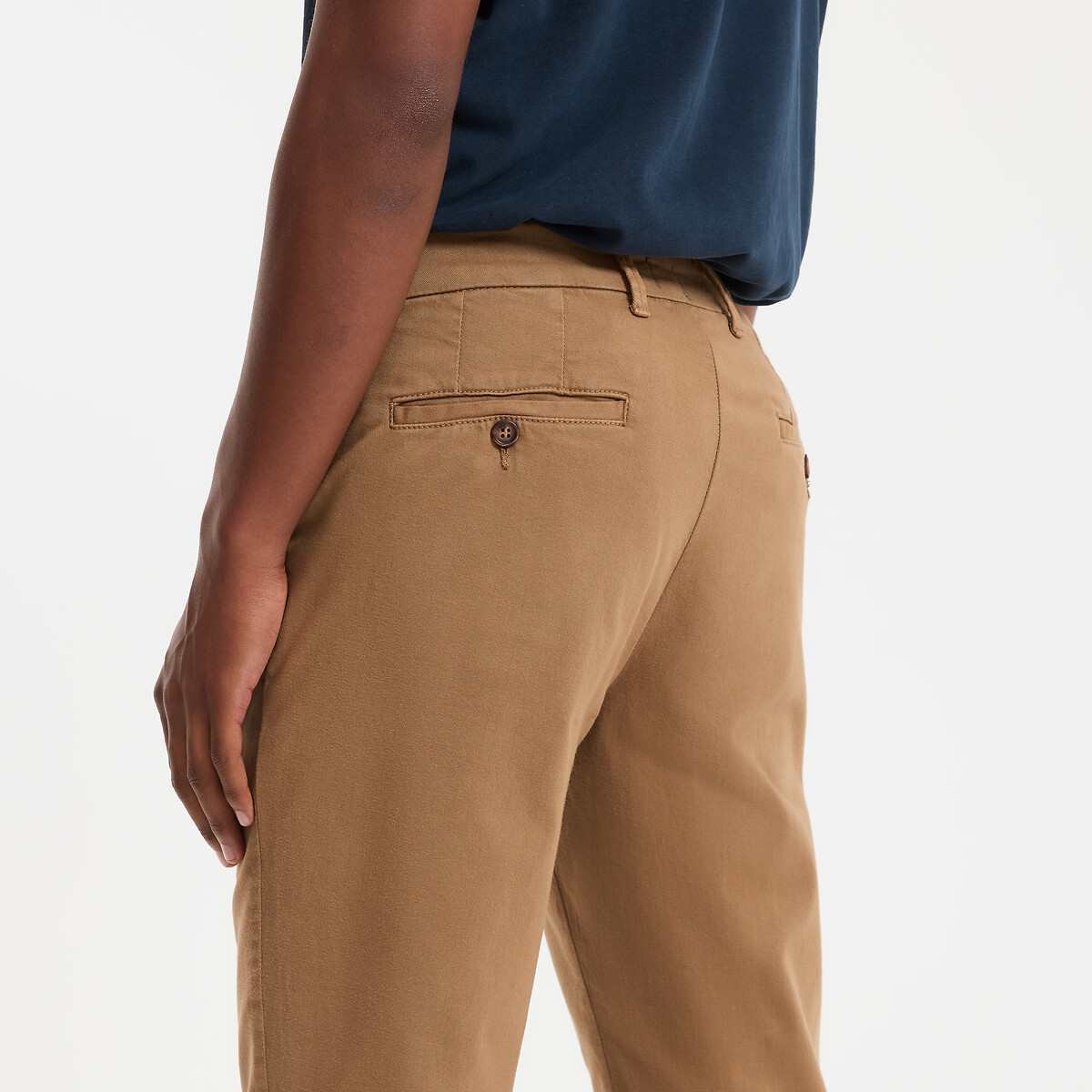 COLEÇÕES LA REDOUTE<br>Cuecas chino regulares, Assinatura FRANÇOIS