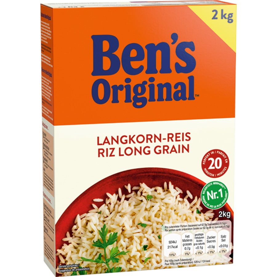 Ben's Original Langkorn Reis 10 Min 2kg
