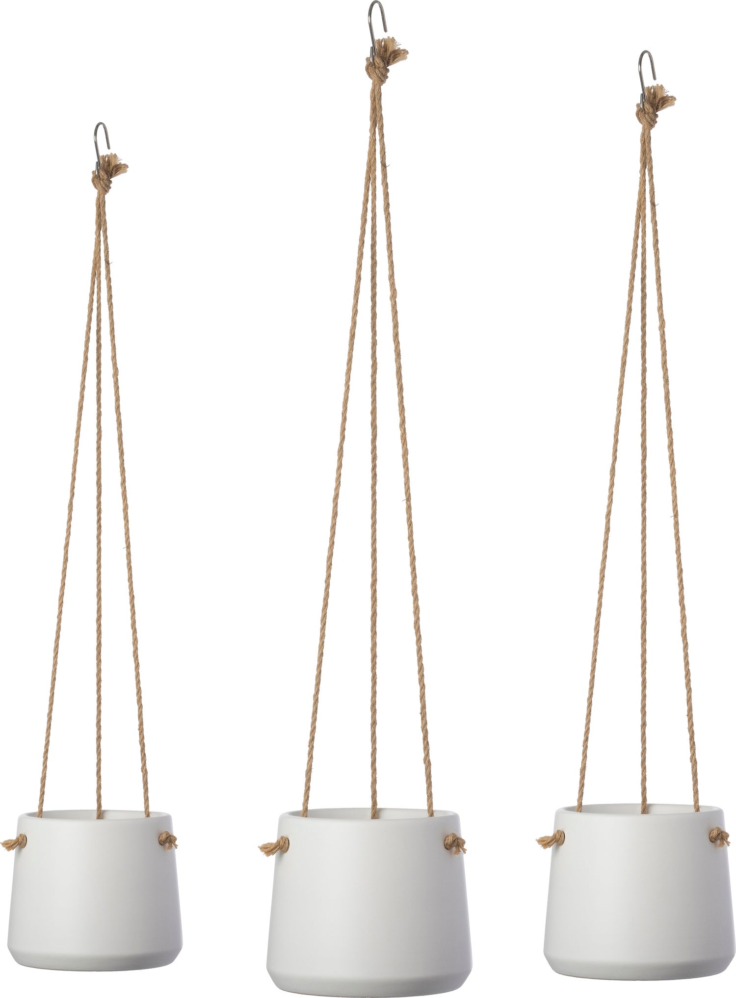Intratuin hangpot Joan wit D 16 H 14 cm